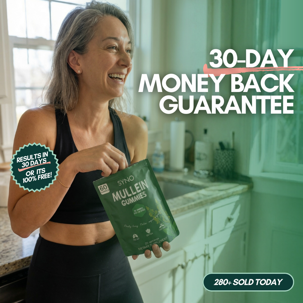 SYNO - MULLEIN GUMMIES | Your Daily Reset for Clear, Comfortable Breathing