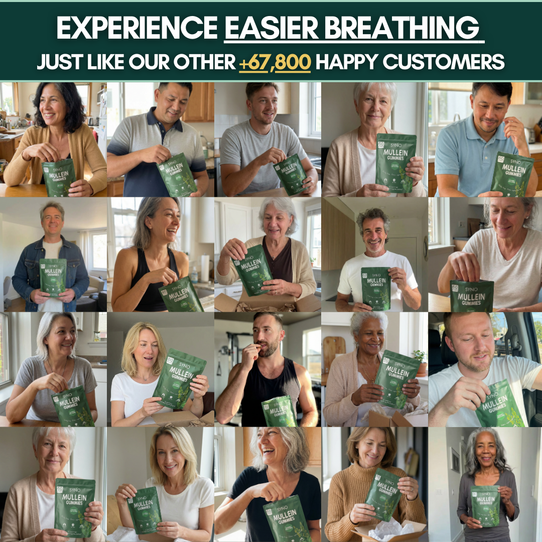 SYNO - MULLEIN GUMMIES | Your Daily Reset for Clear, Comfortable Breathing